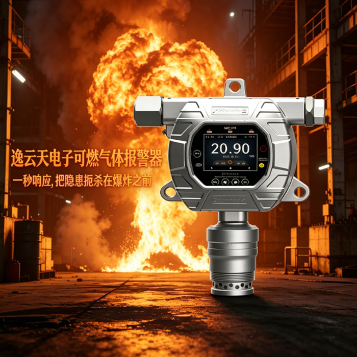 可燃氣體報警器檢測過程中突然死機，該怎么辦?